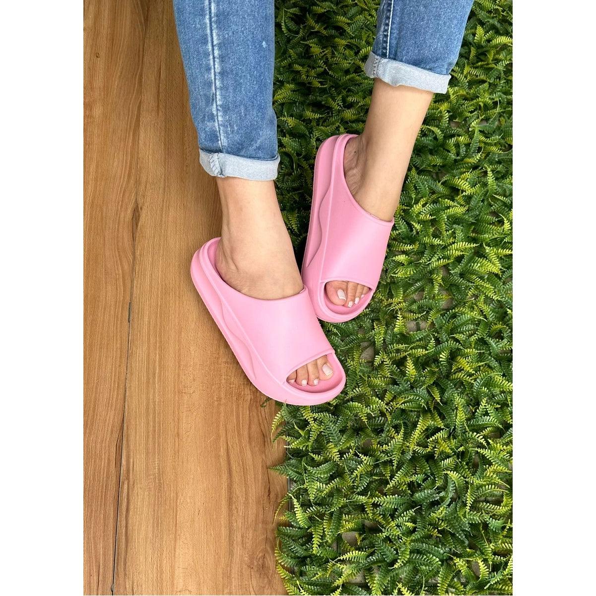 Chinelo Feminino Nuvem Slide Podlinda
