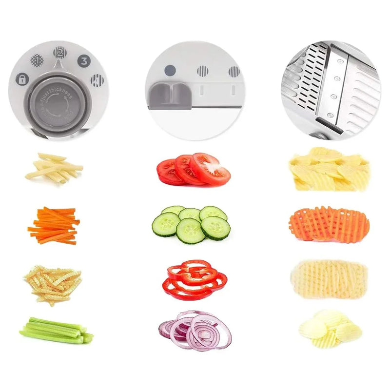 Cortador e Ralador multifuncional - Mandoline Inox