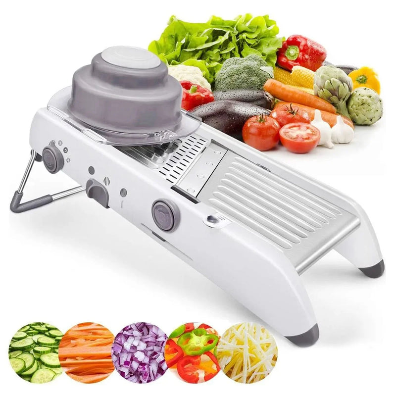 Cortador e Ralador multifuncional - Mandoline Inox
