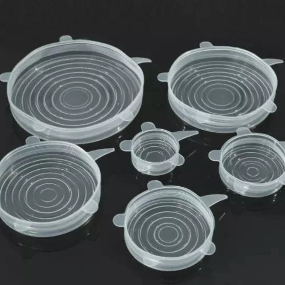 12 Peças Tampas Panela Silicone