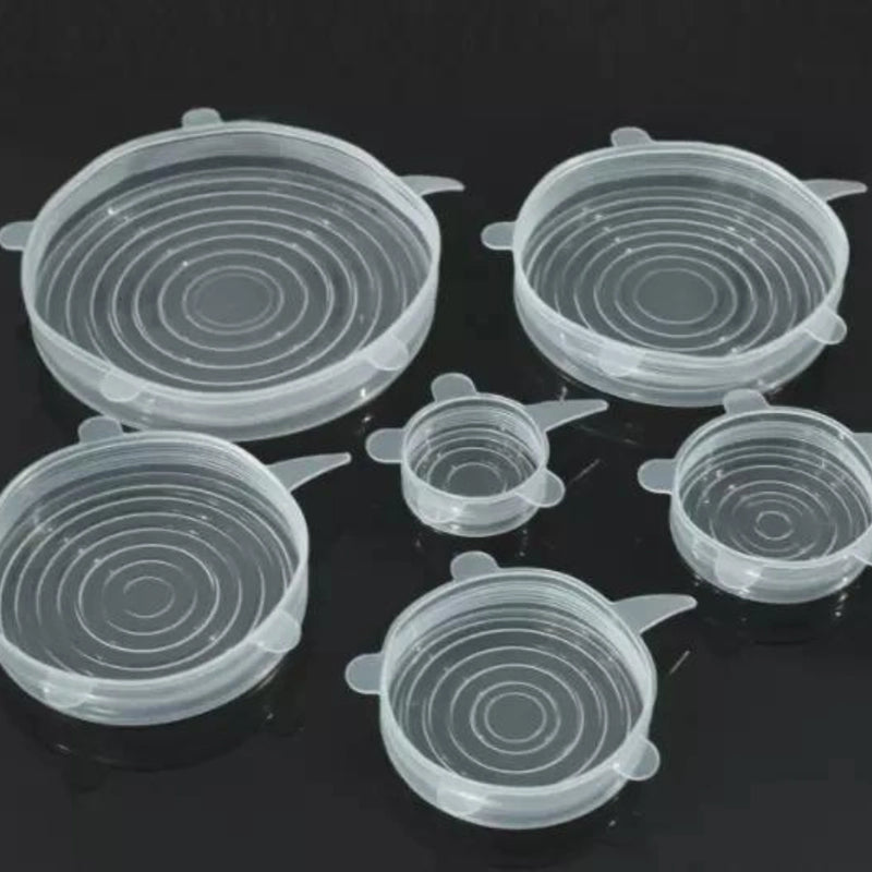 12 Peças Tampas Panela Silicone