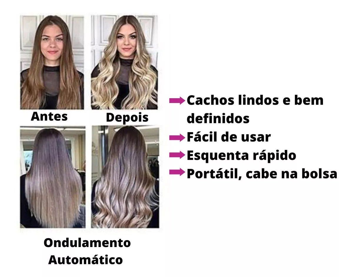 Modelador De Cachos Portátil Nf