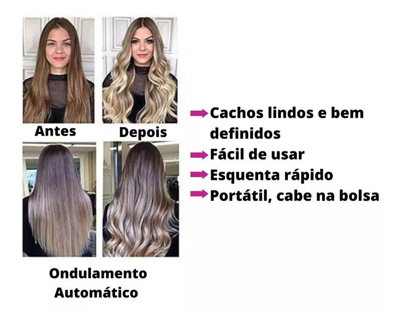 Modelador De Cachos Portátil Nf