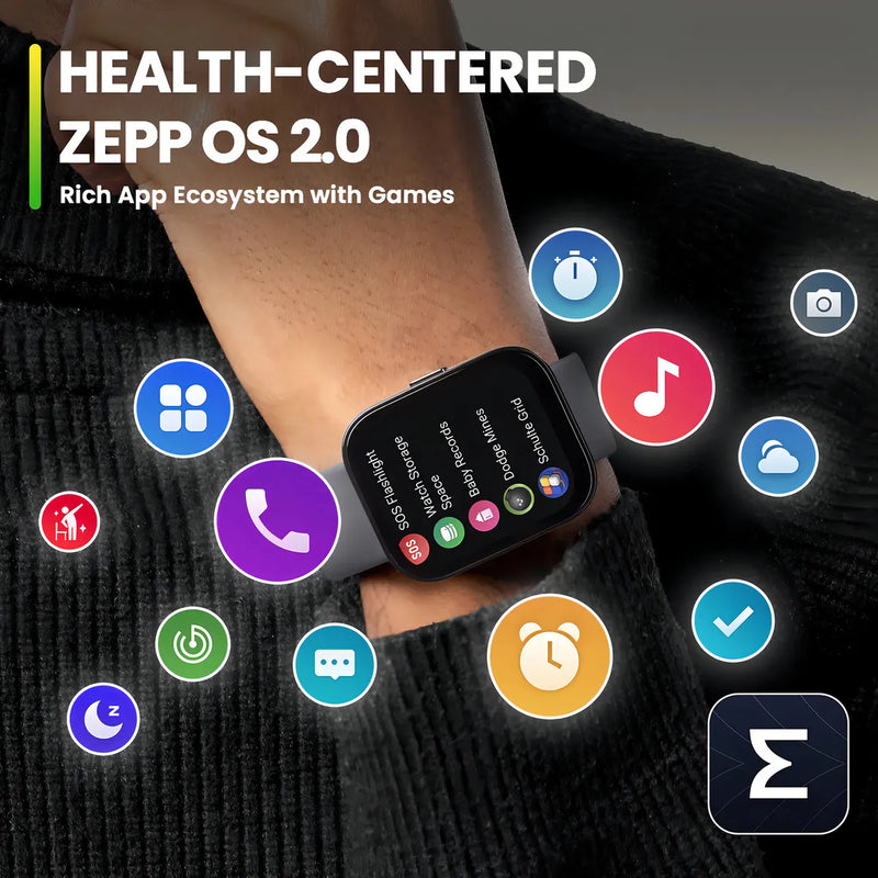 Relógio Smartwatch Amazfit Bip 5 - Com Alexa Gps