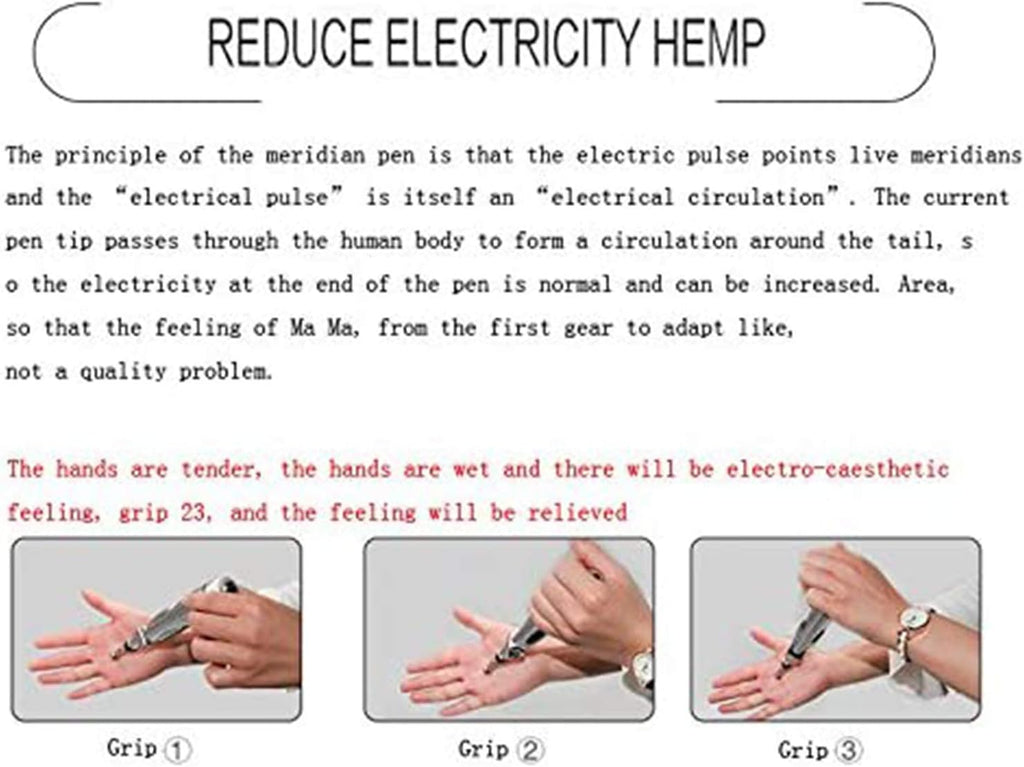 Caneta Terapêutica Acupuntura Elétrica
