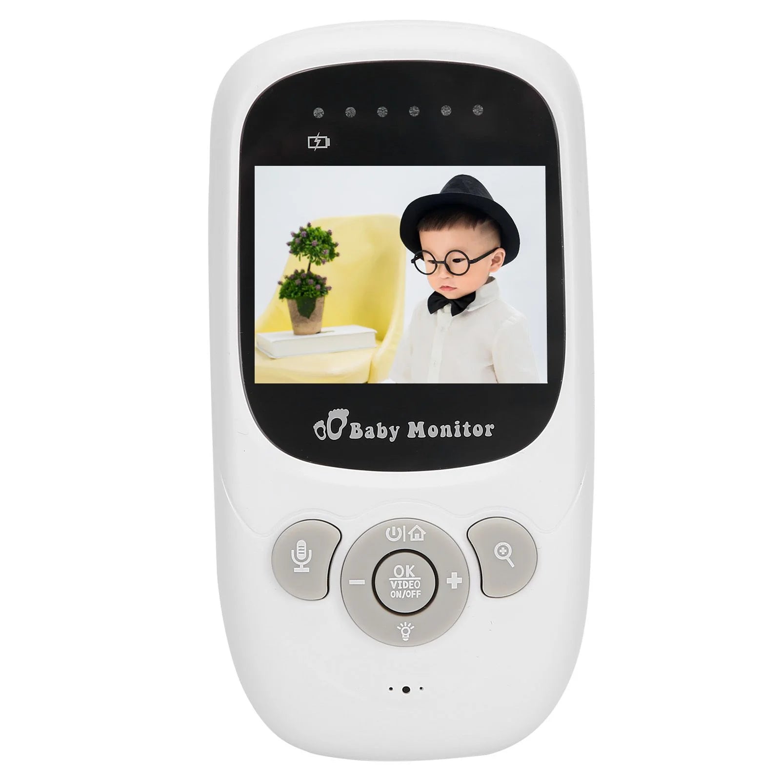 Babá Eletrônica Sem Fio Vídeo Voz Monitor Visão Noturna