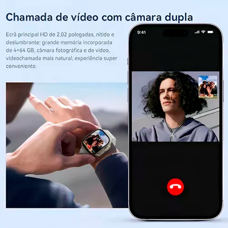 Relógio Smartwatch 5g Ultra 3 - Unissex